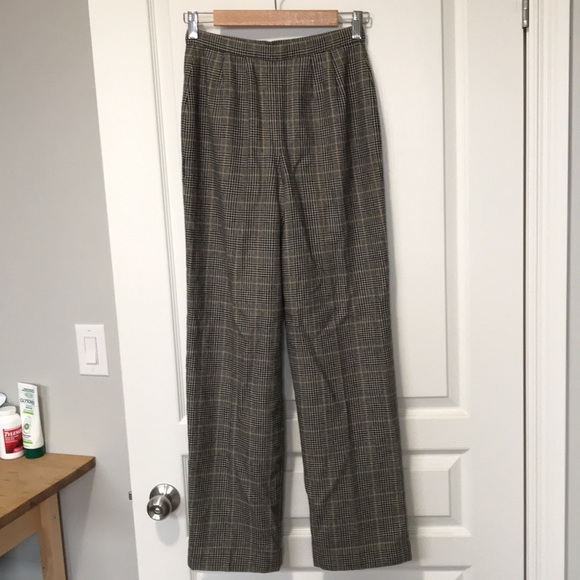 Wool plaid pants - Picture 3 of 11